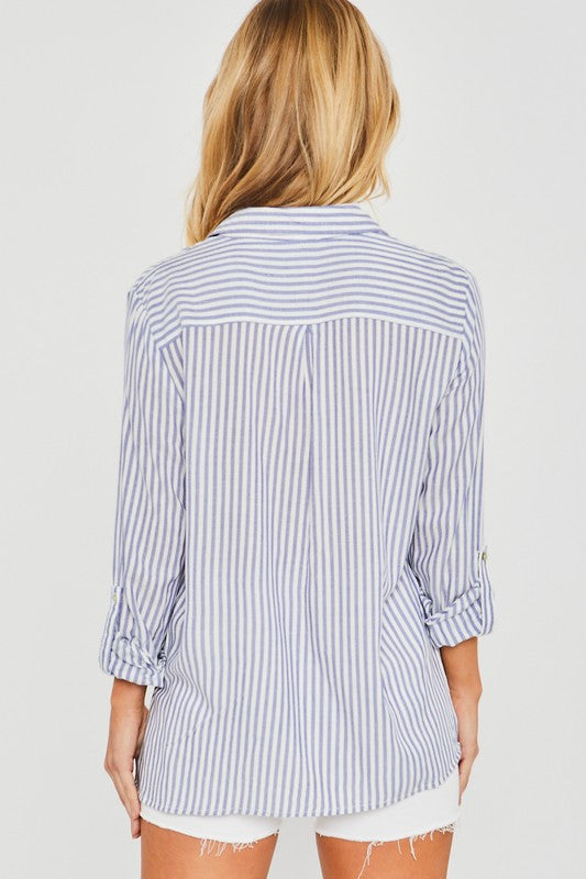 Stripes for Days Button Up Shirt