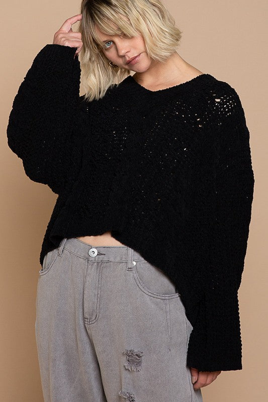 The Camden Twisted Knit Sweater