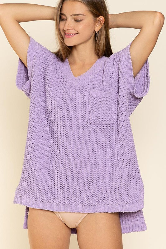 The Santa Ana Chenille Thread Pullover Sweater