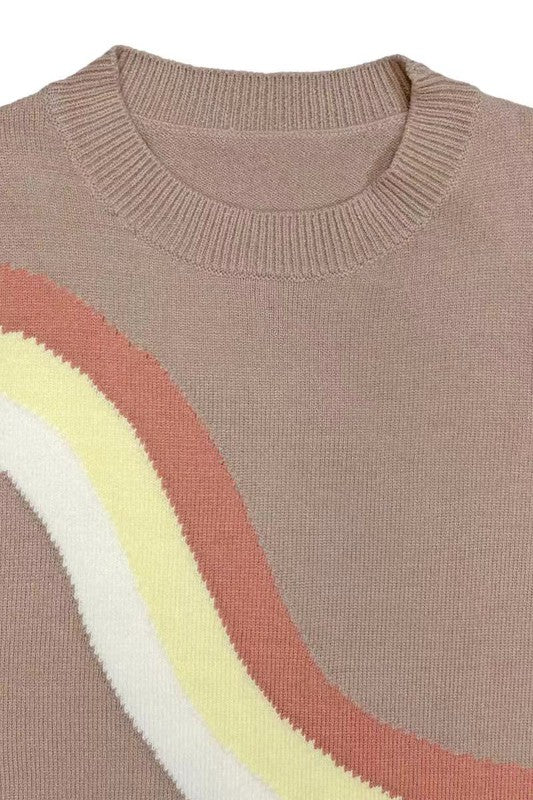 The Brady Retro stripe sweater