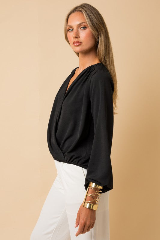 The Suzy Shirring Top