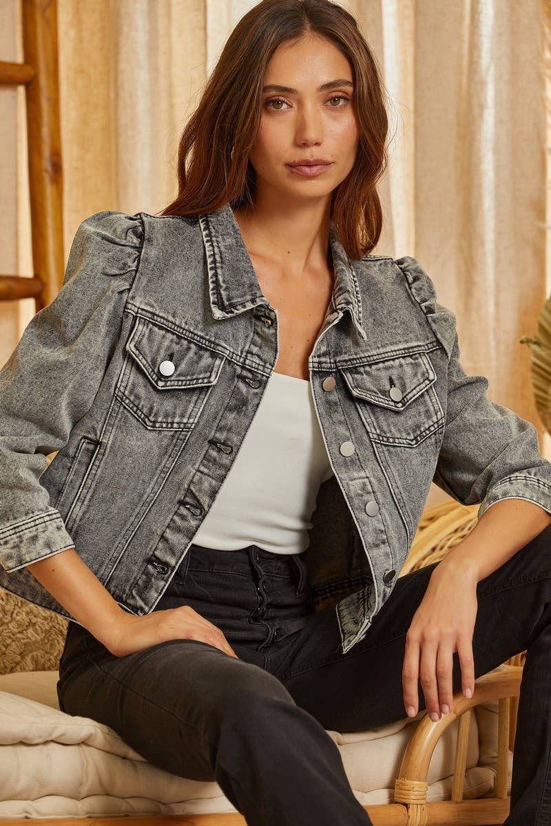 The "I'm With the Band" Denim Jacket