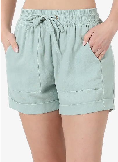 The "SHORES" Linen Shorts