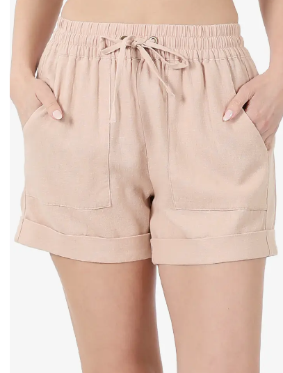 The "SHORES" Linen Shorts