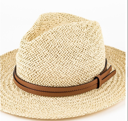 Nubby Panama Woven Hat
